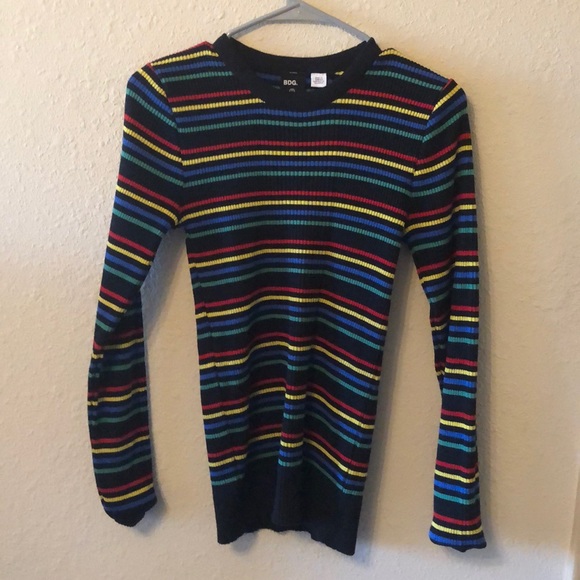 Sweaters - Urban outfitters multicolor striped top